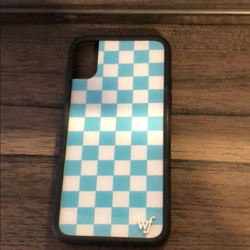 iPhone X wildflower phone case